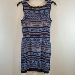Vintage John Roberts Damask Sheath Dress